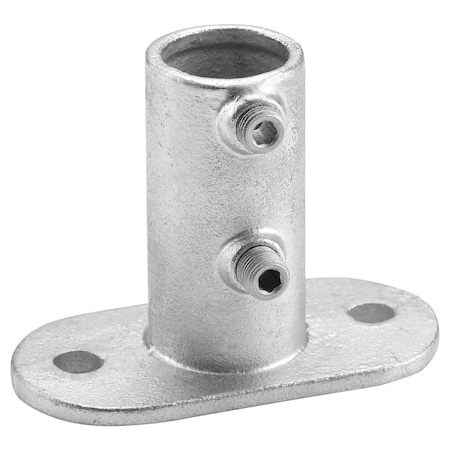 Global Industrial 1 Size Rail Flange Pipe Fitting 1.375 Fitting I.D. 798729